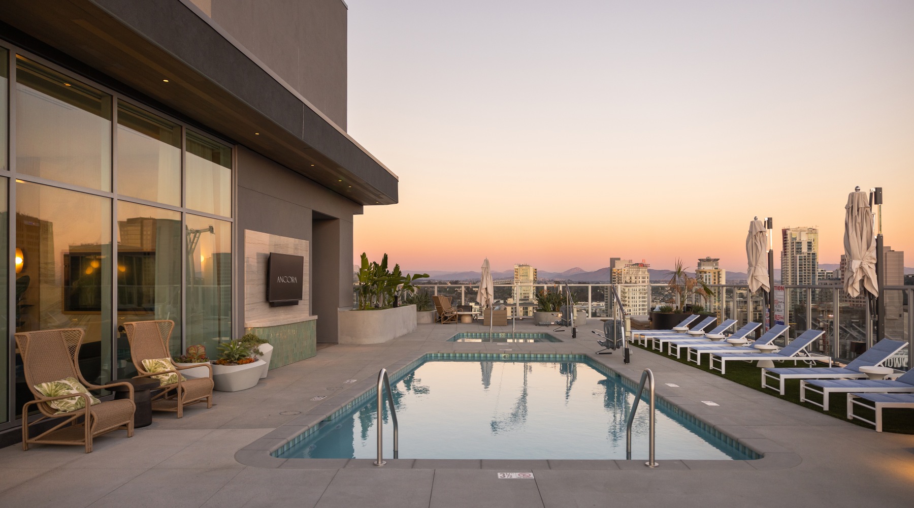 Rooftop Pool with Views
