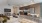 Studio with hardwood style flooring 